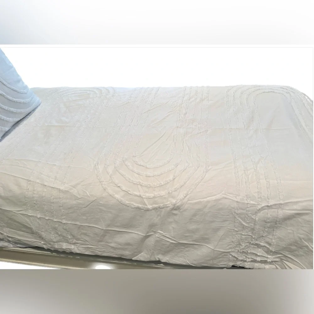 West Elm Twin XL Duvet Cover & 2 Euro Shams
